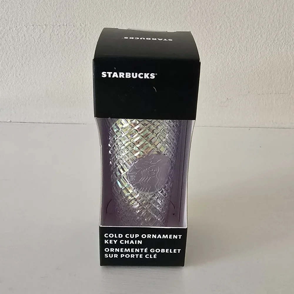 Starbucks Iridescent Ornament Keychain — NIB